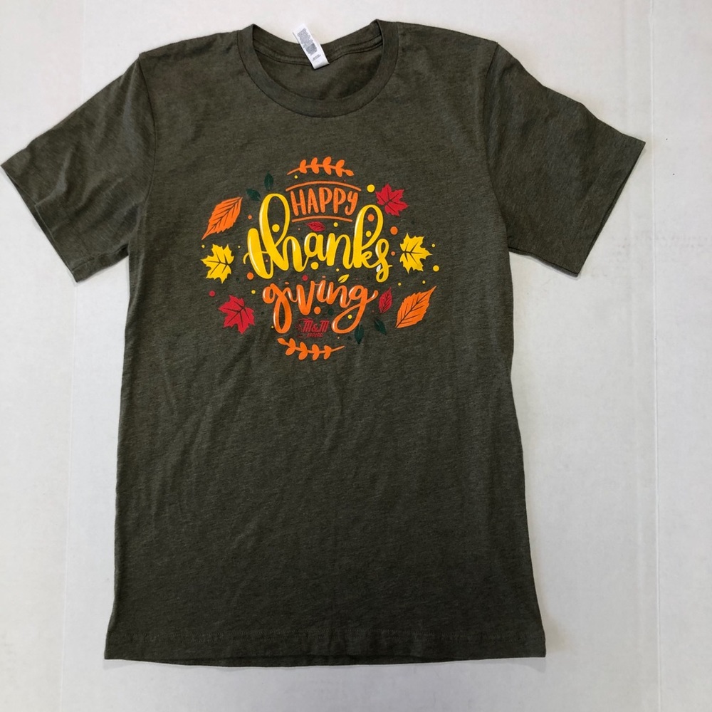 Happy Thanksgiving Green T-Shirt